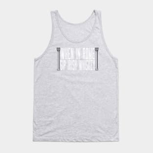 Whiskey Drinkers Quote Tank Top